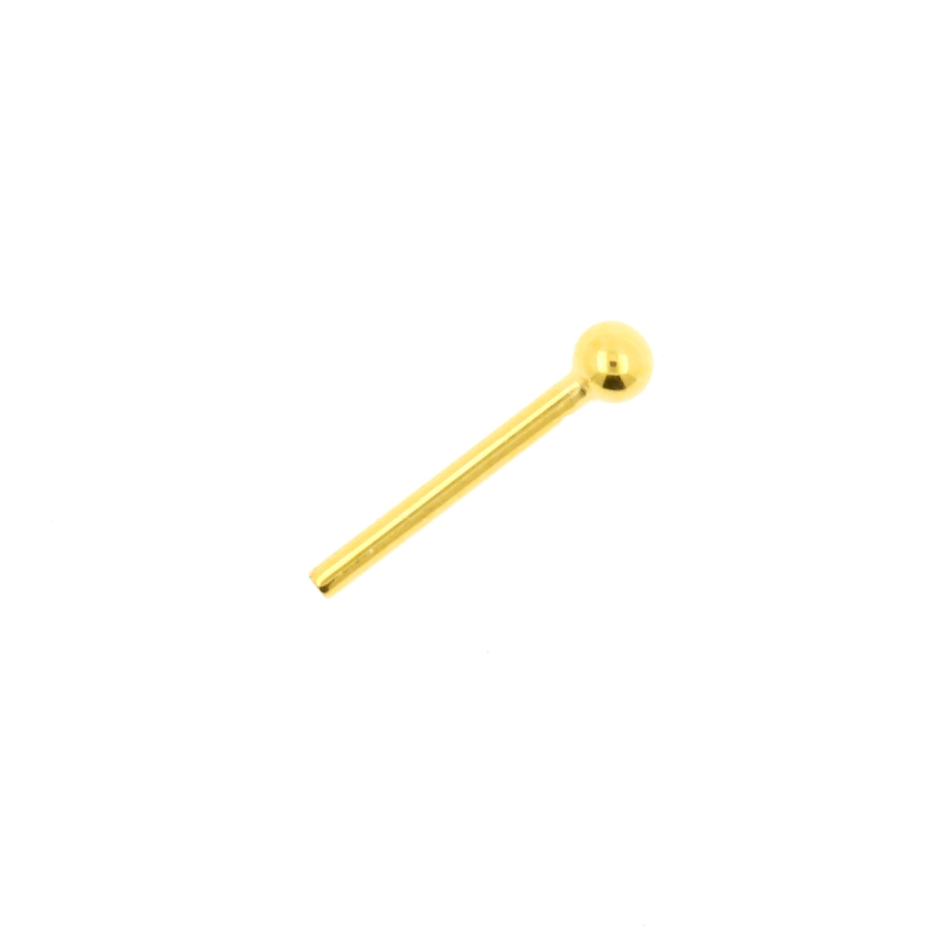 Titanium Barbell 2 mm Ball - Gold