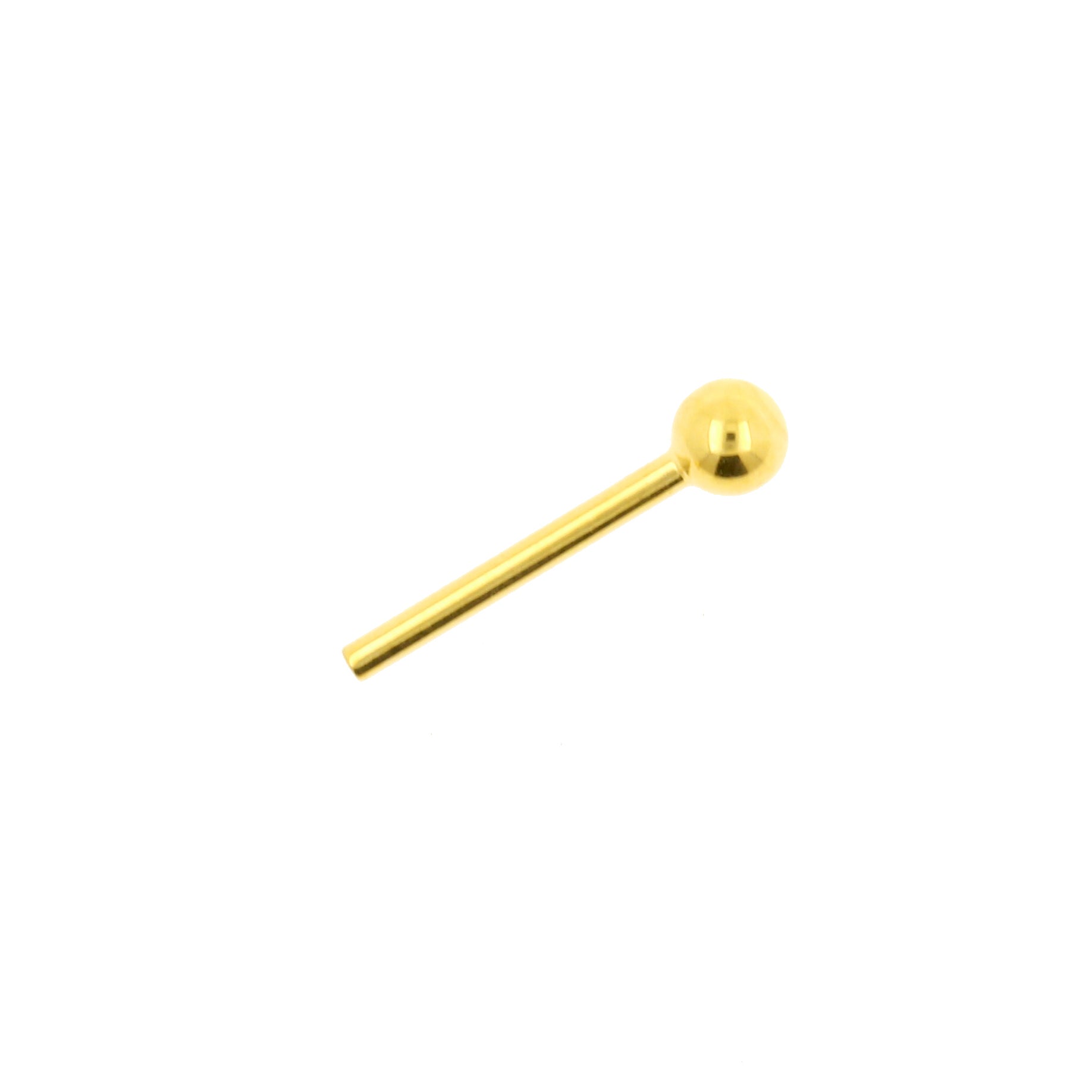 Titanium Barbell 2,5 mm Ball - Gold