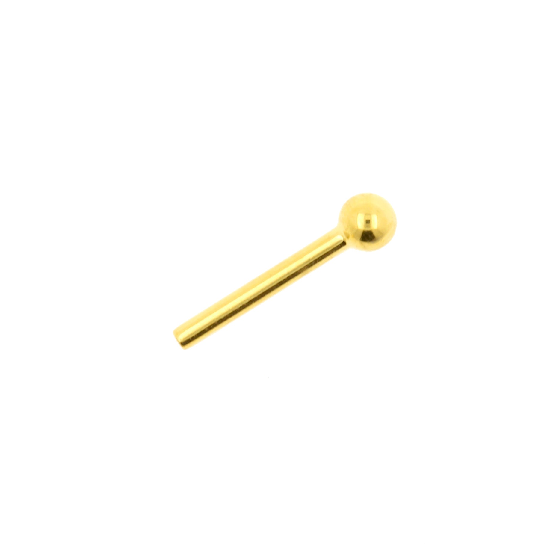 Titanium Barbell 2,5 mm Ball - Gold