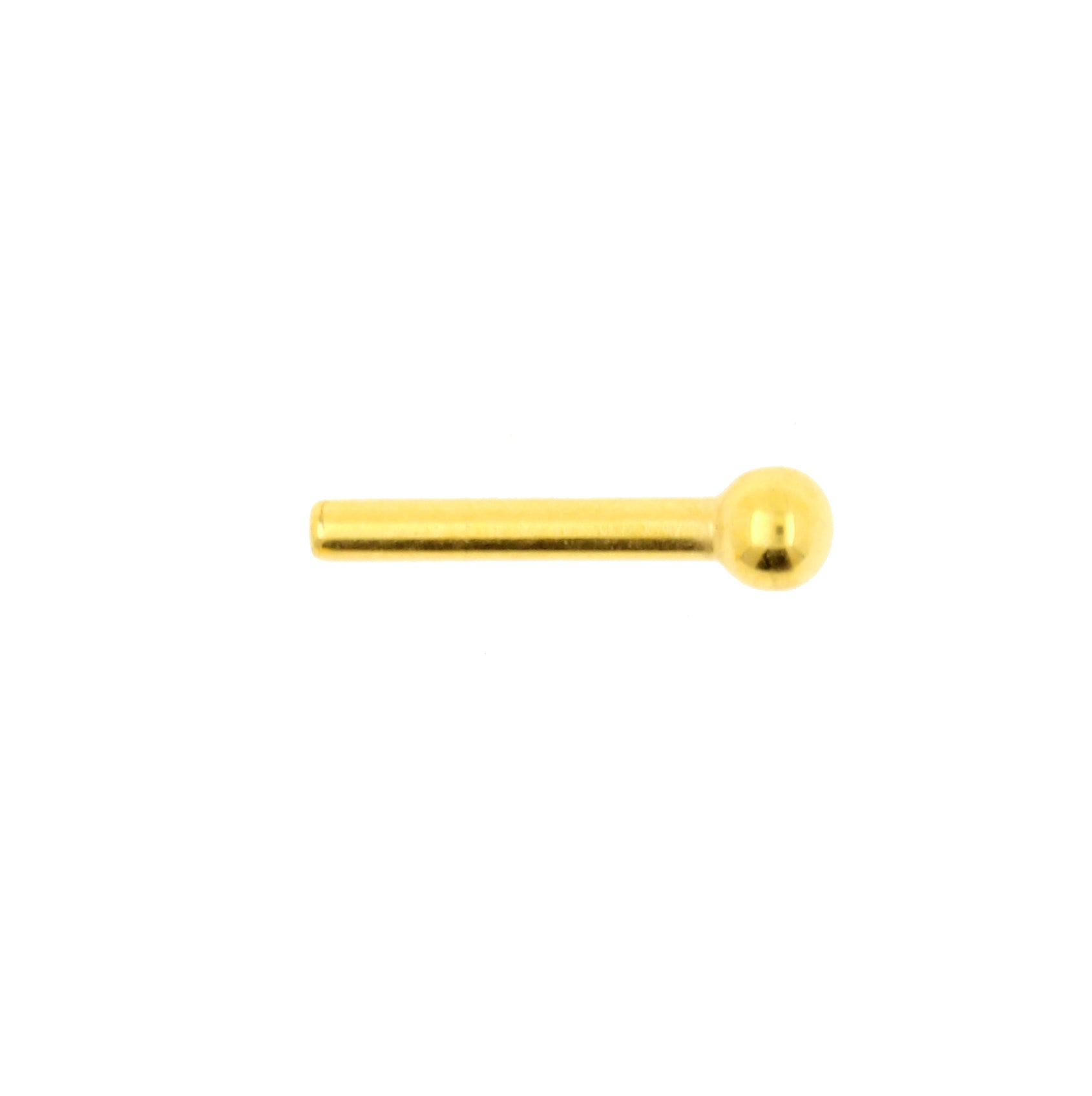 Titanium Barbell 2,5 mm Ball - Gold