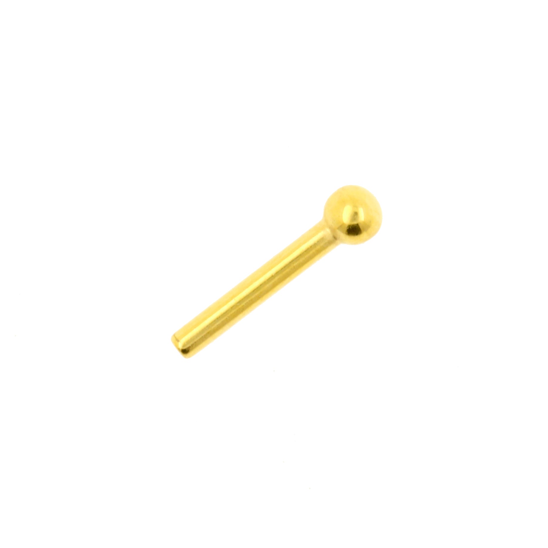 Titanium Barbell 2,5 mm Ball - Gold