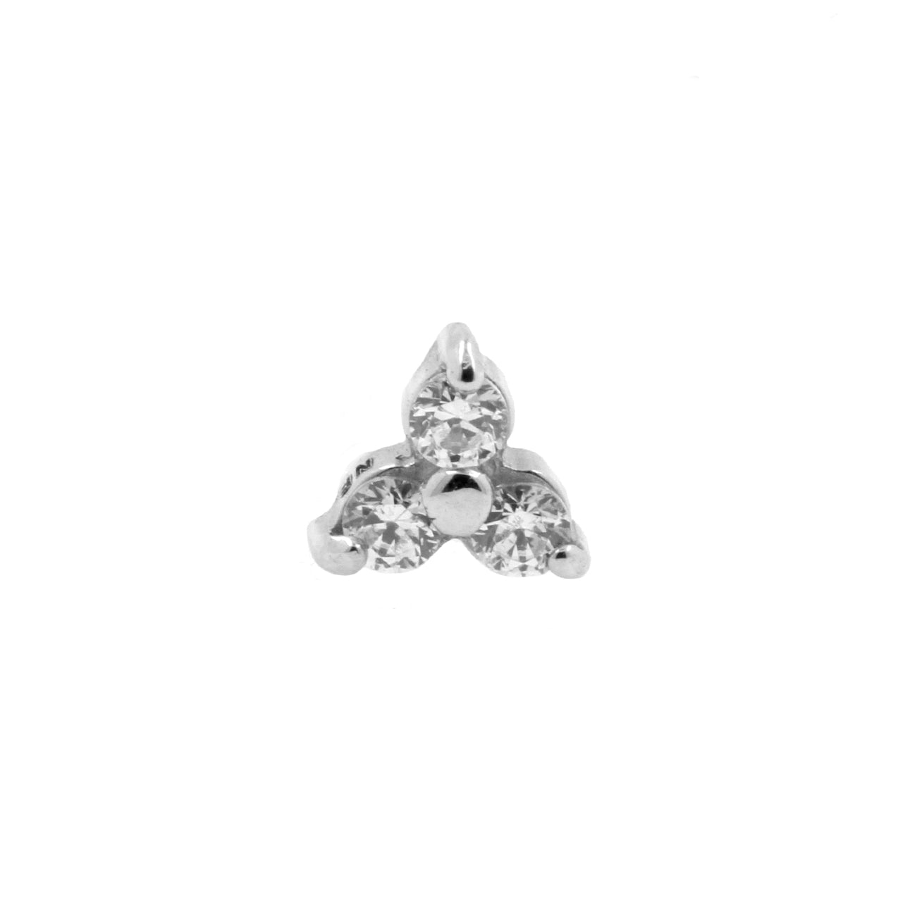 Nickel-Free Stainless Steel Zirconia Trinity - Silver