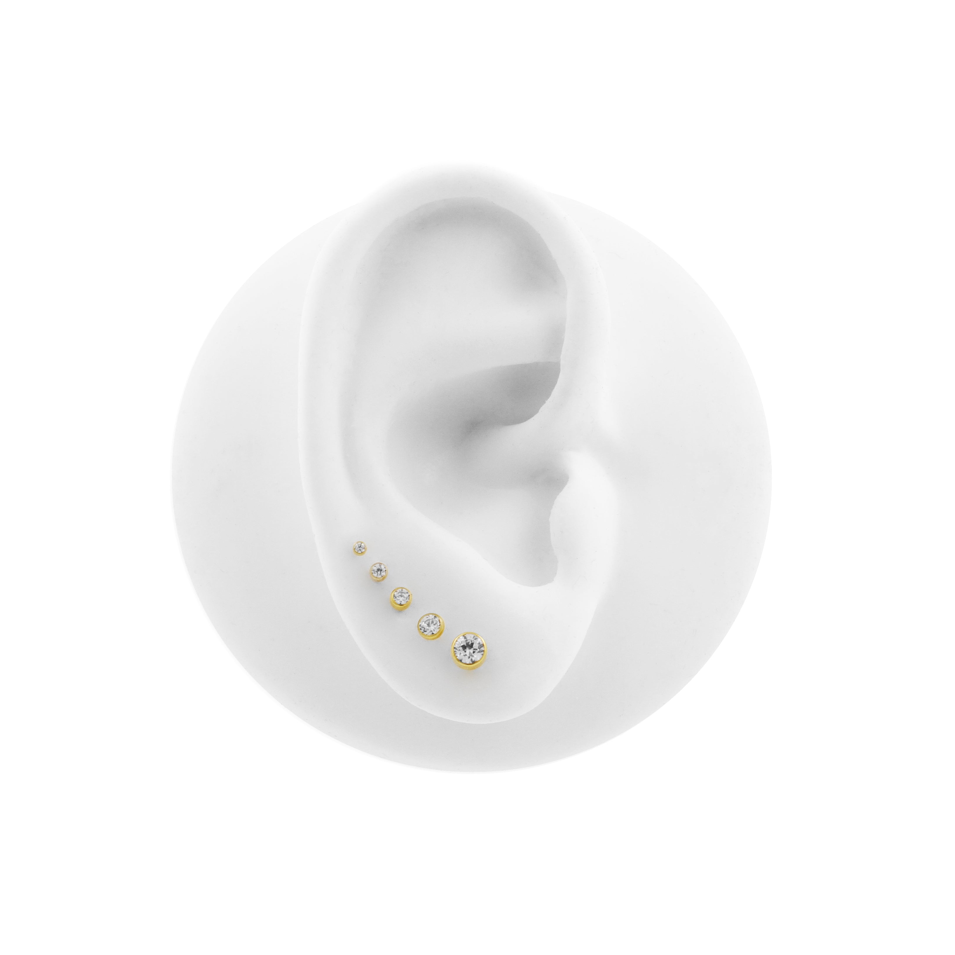 Titanium Zirconia Disc - Gold