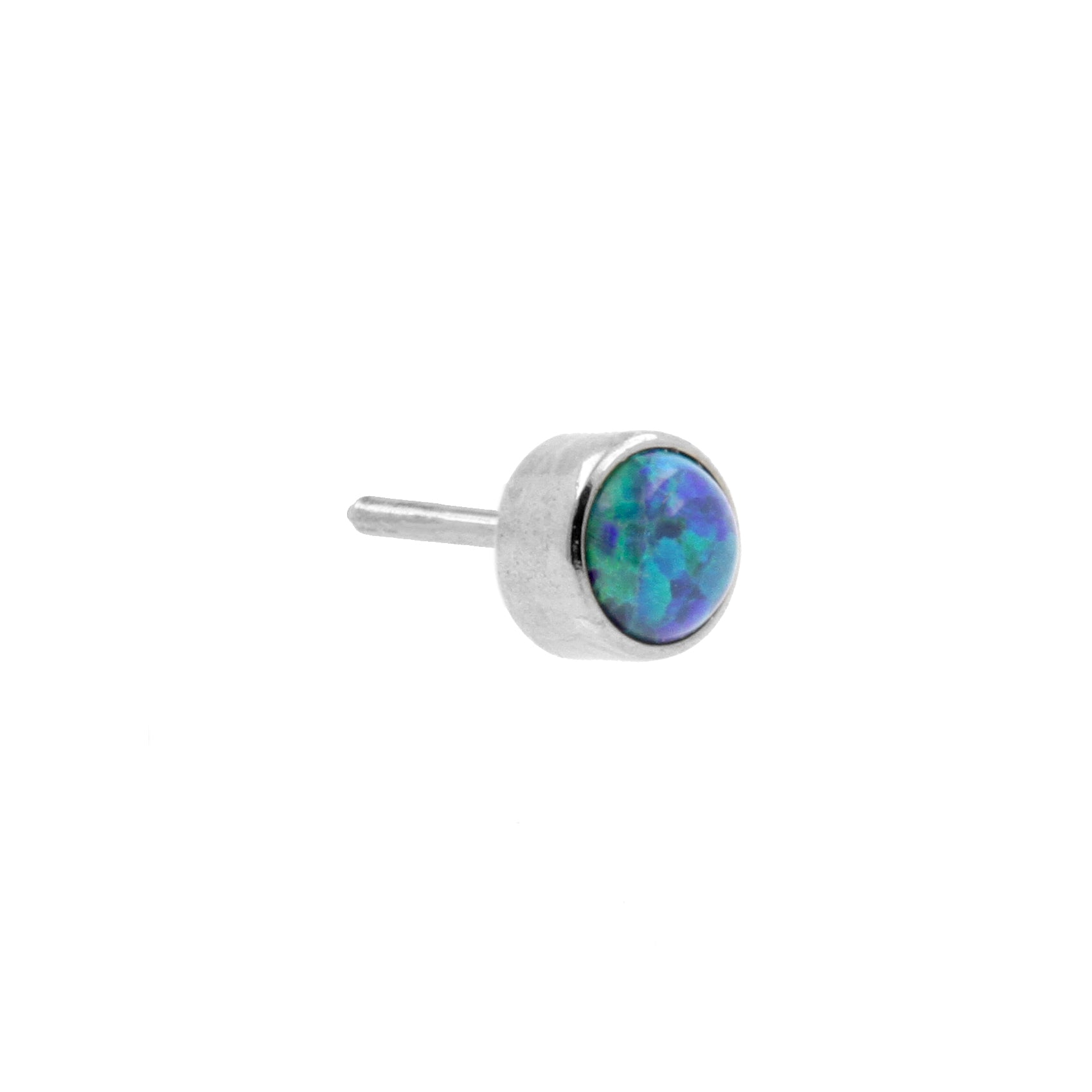 Titanium Opal Disc - Black Opal