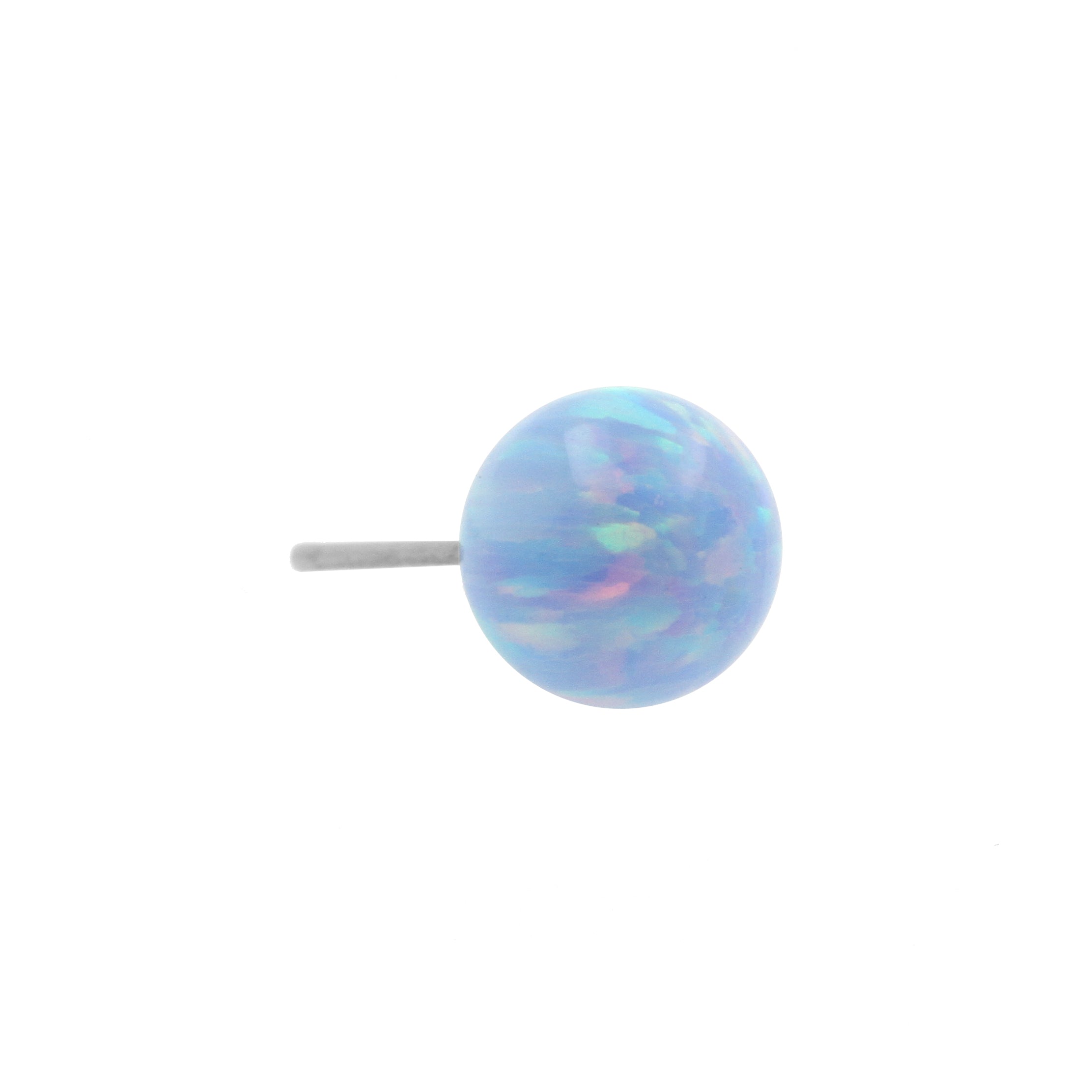 Titanium Opal Ball - Light Blue Opal