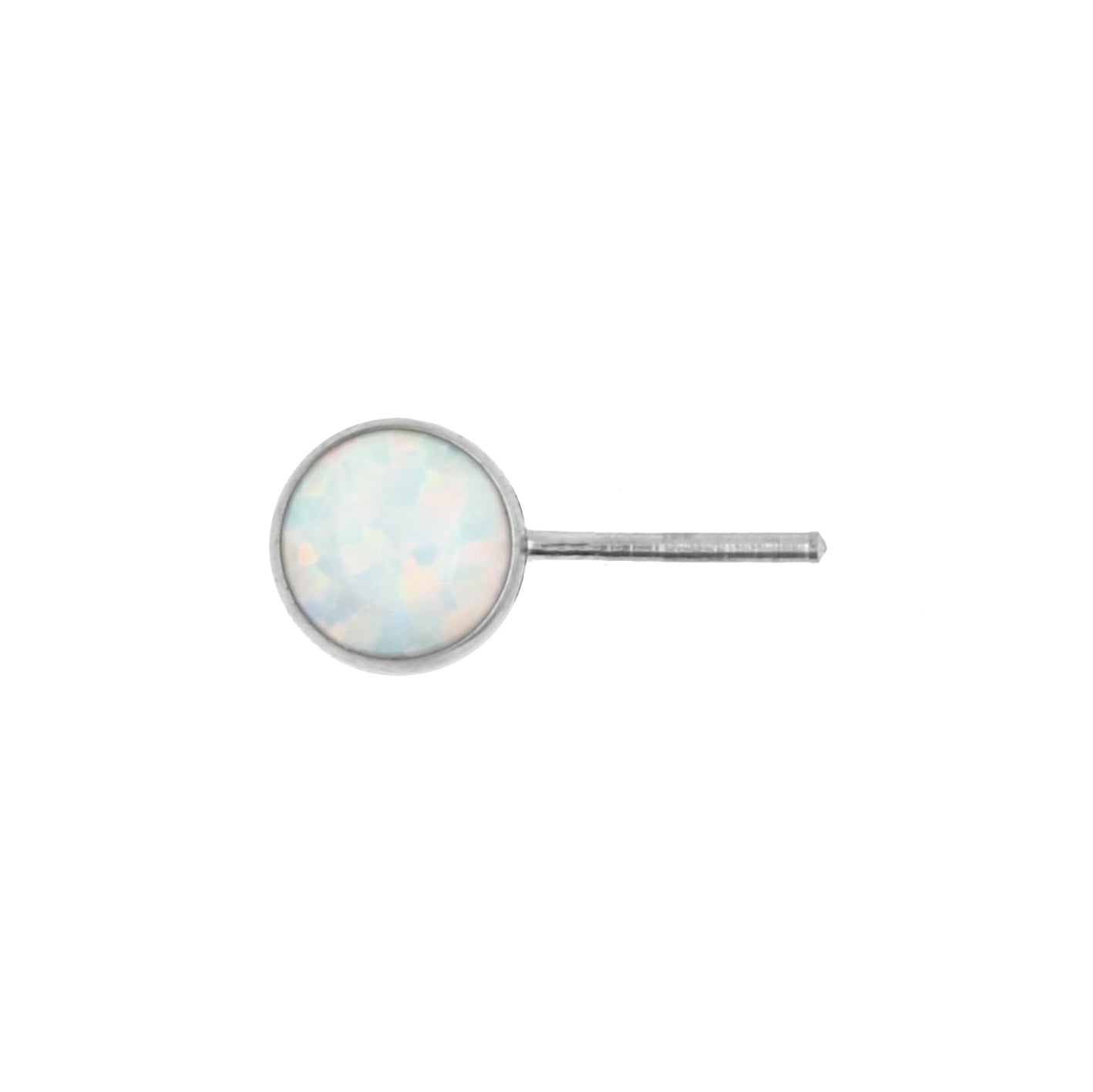 Titanium Opaal Disc 90 graden - White Opal