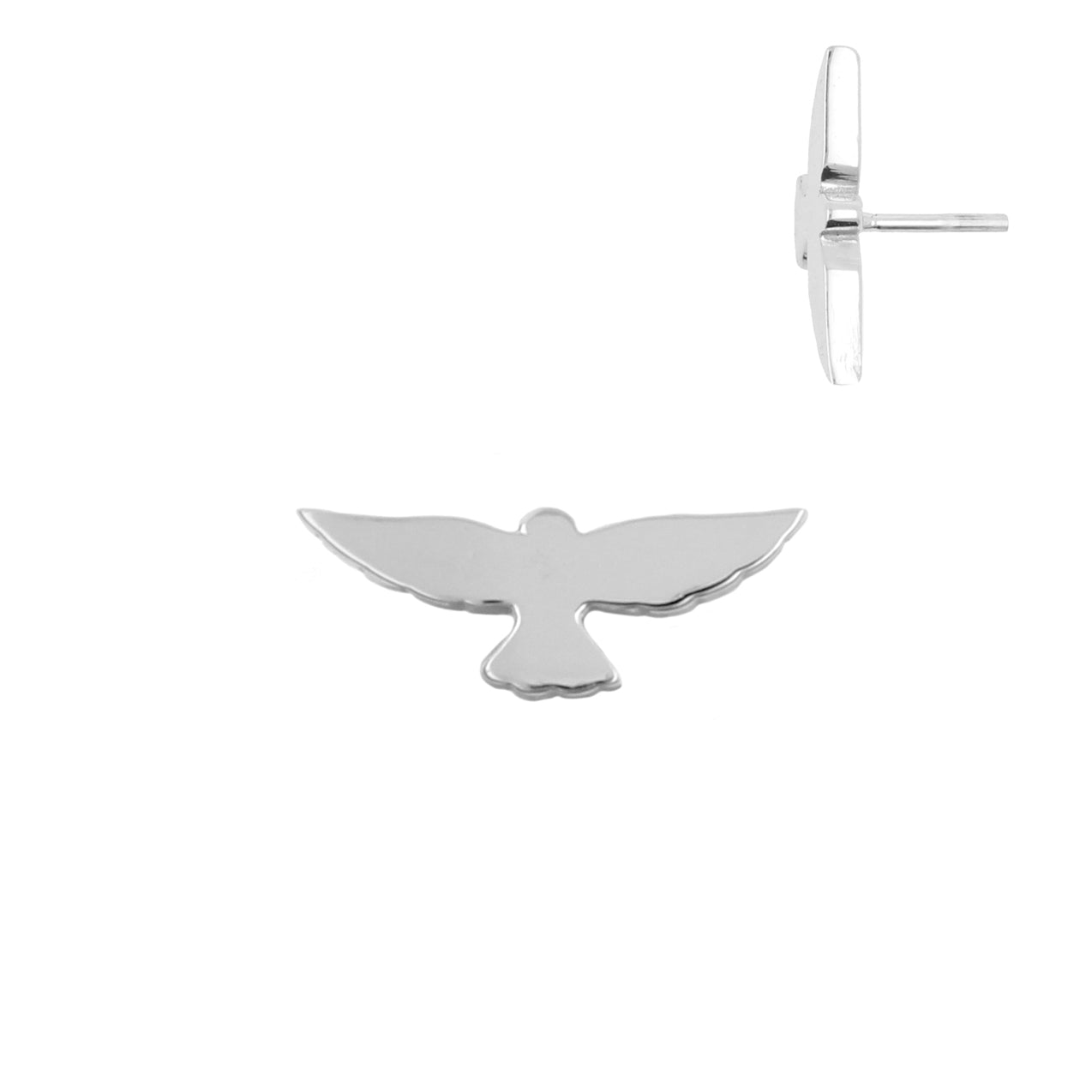 Nickel-Free Stainless Steel Dove Attachment - Silver