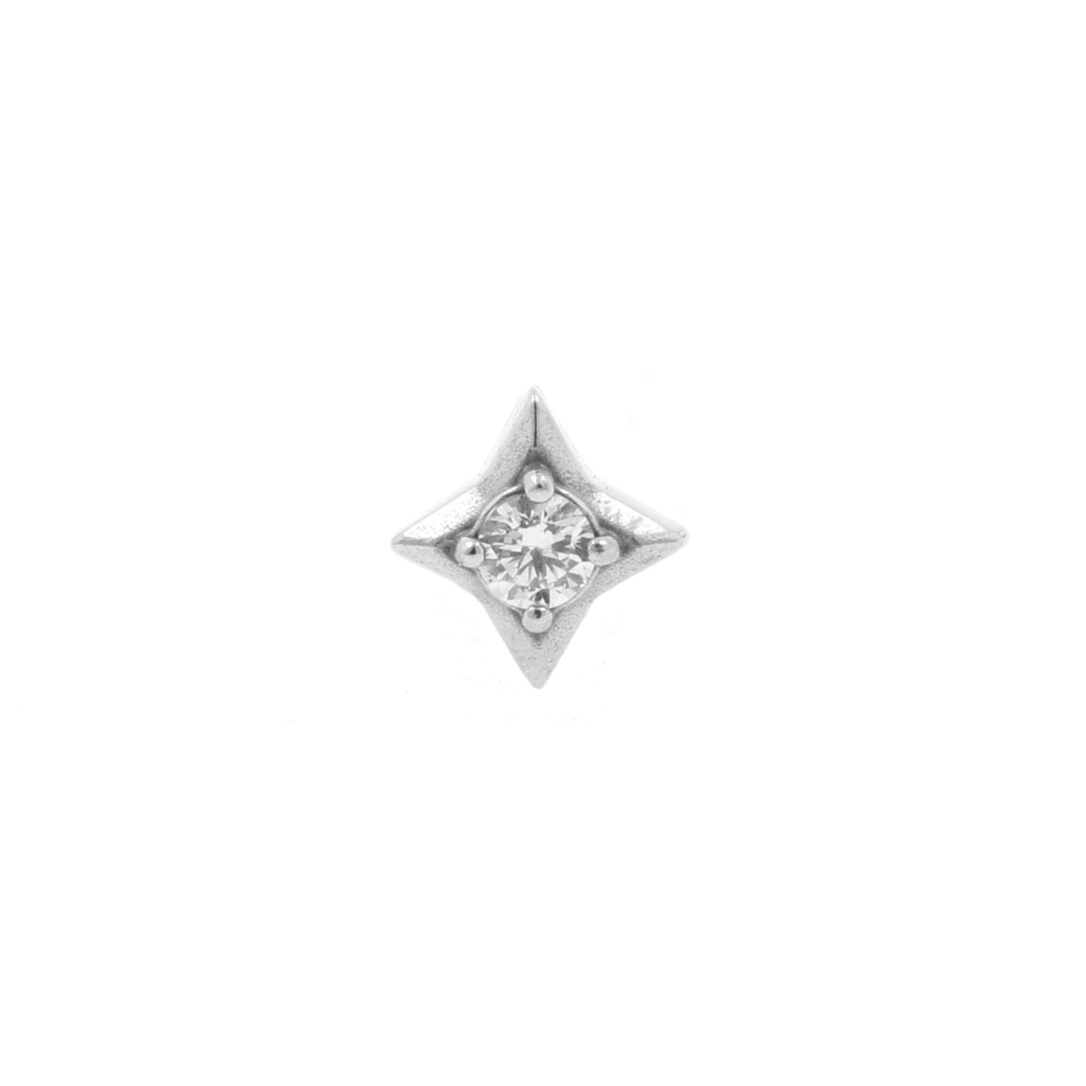 Nickel-Free Stainless Steel Star Attachment - Silver