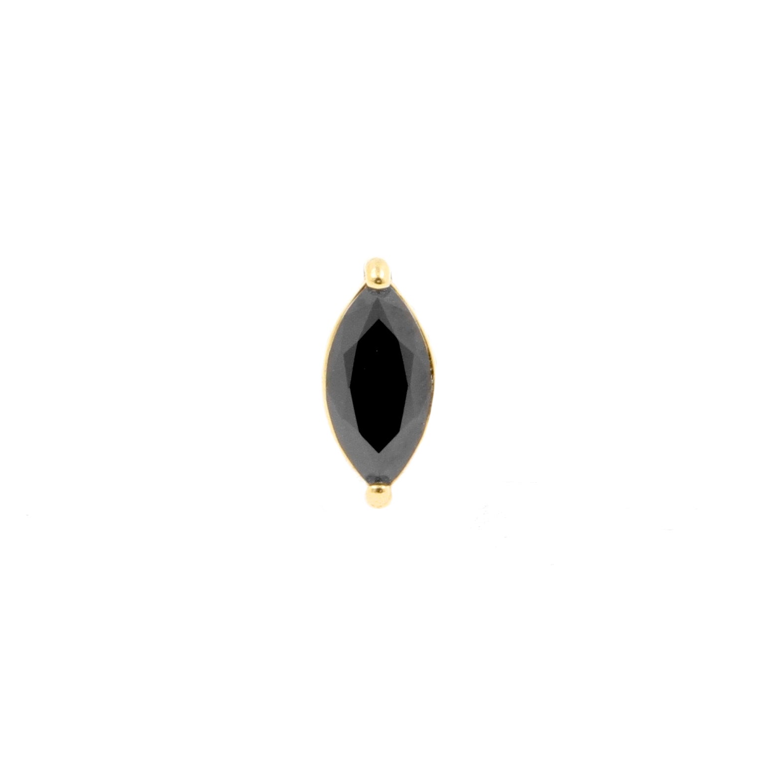 Nickel-Free Stainless Steel Marquise Attachment - Gold