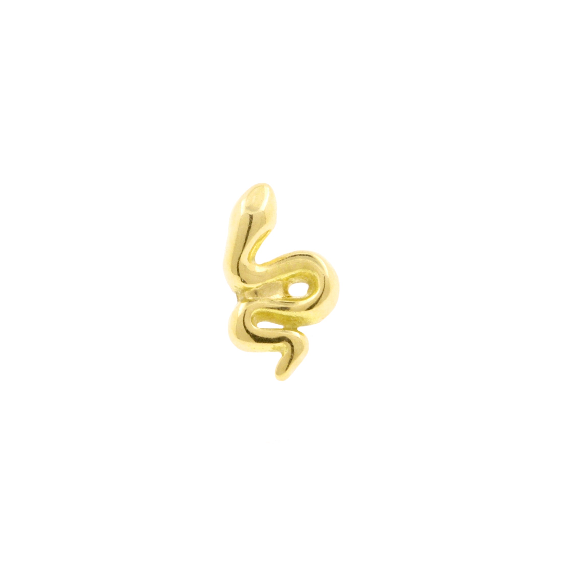 18 Karat Gold Snake