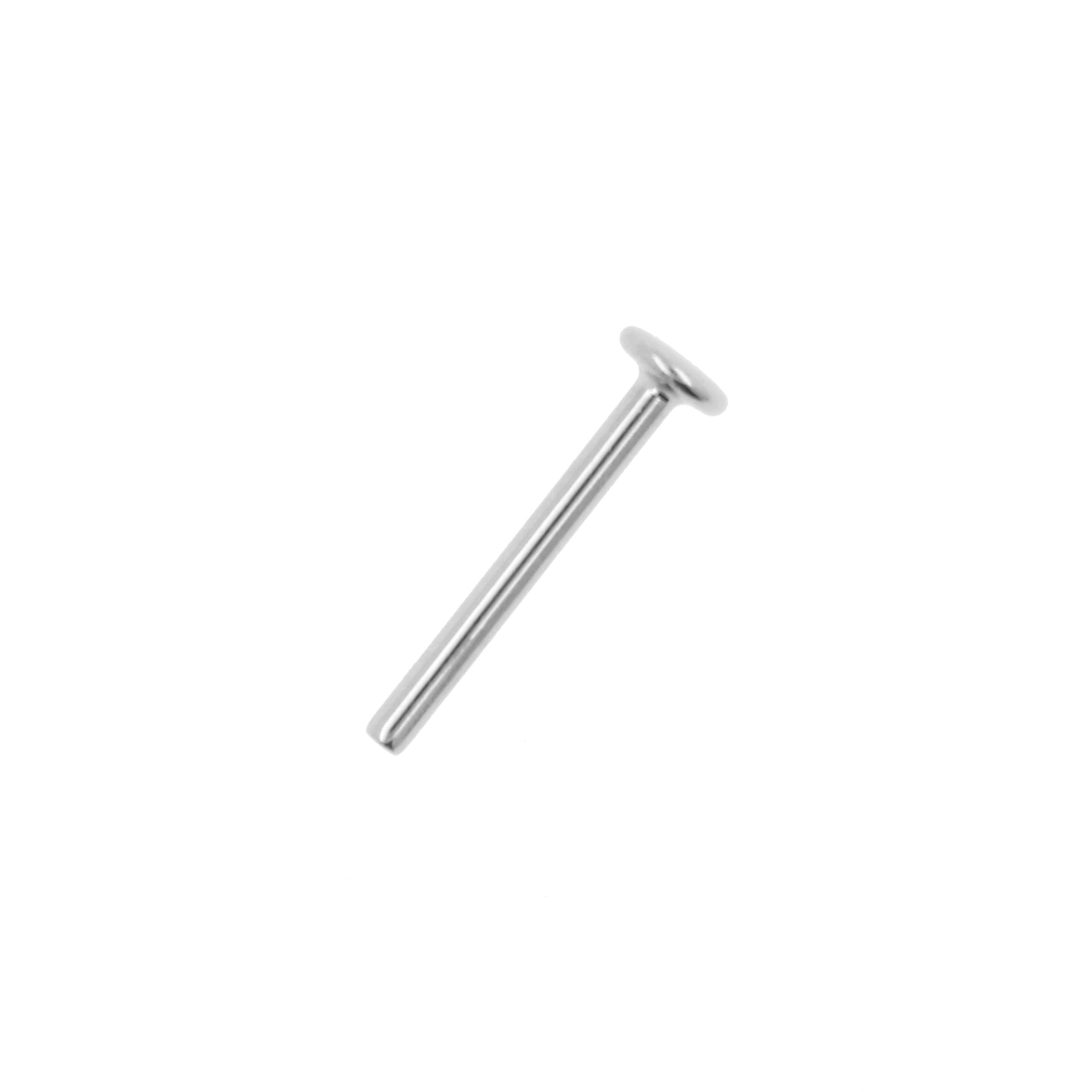 Titanium-Niobium Titanium-Niobium Labret Stud - Silver