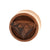 Wood Diamond Plugs  - Sawo Red Brown