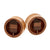 Wood Popsicle Plugs  - Sawo Red Brown