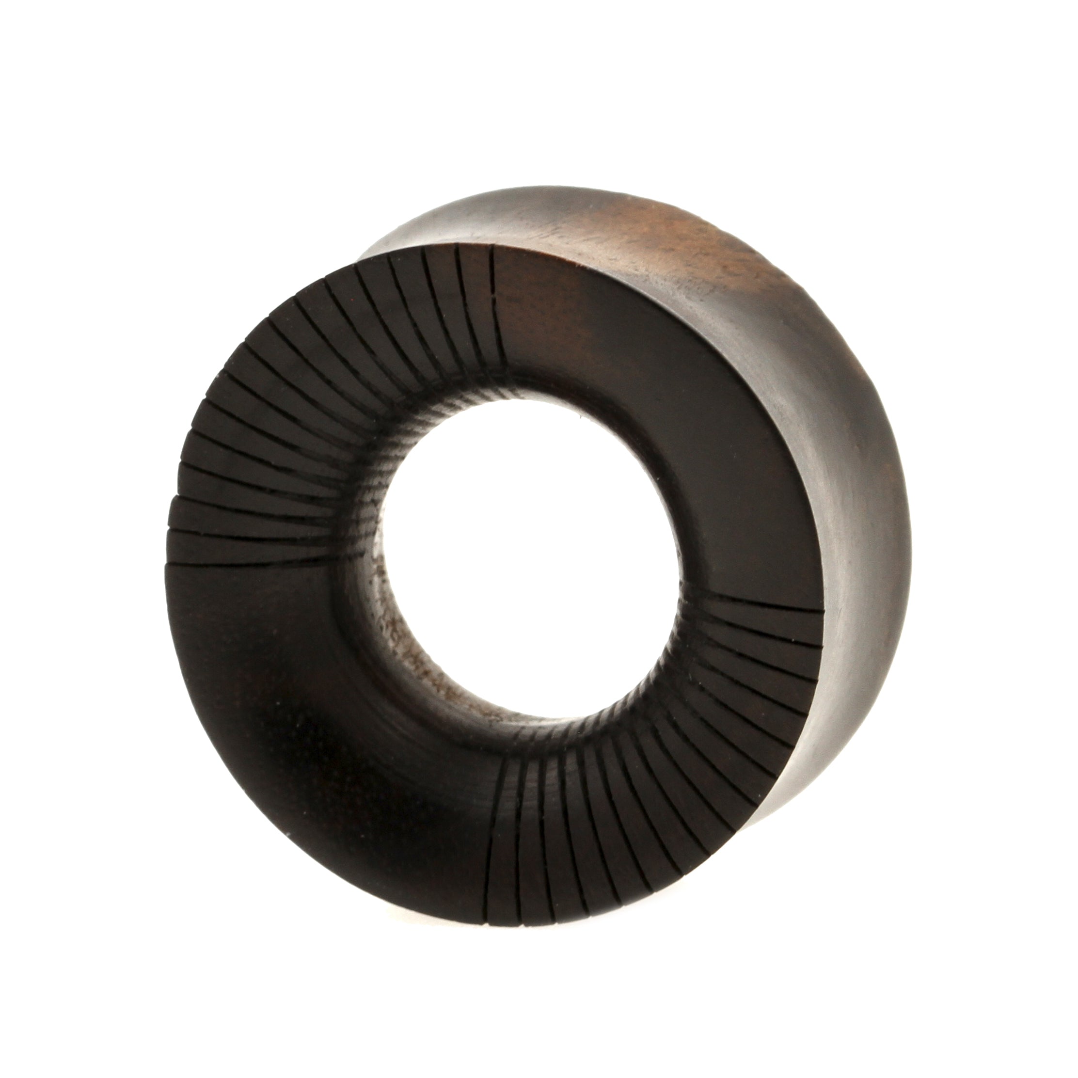 Wood Striped Tunnels - Areng Black