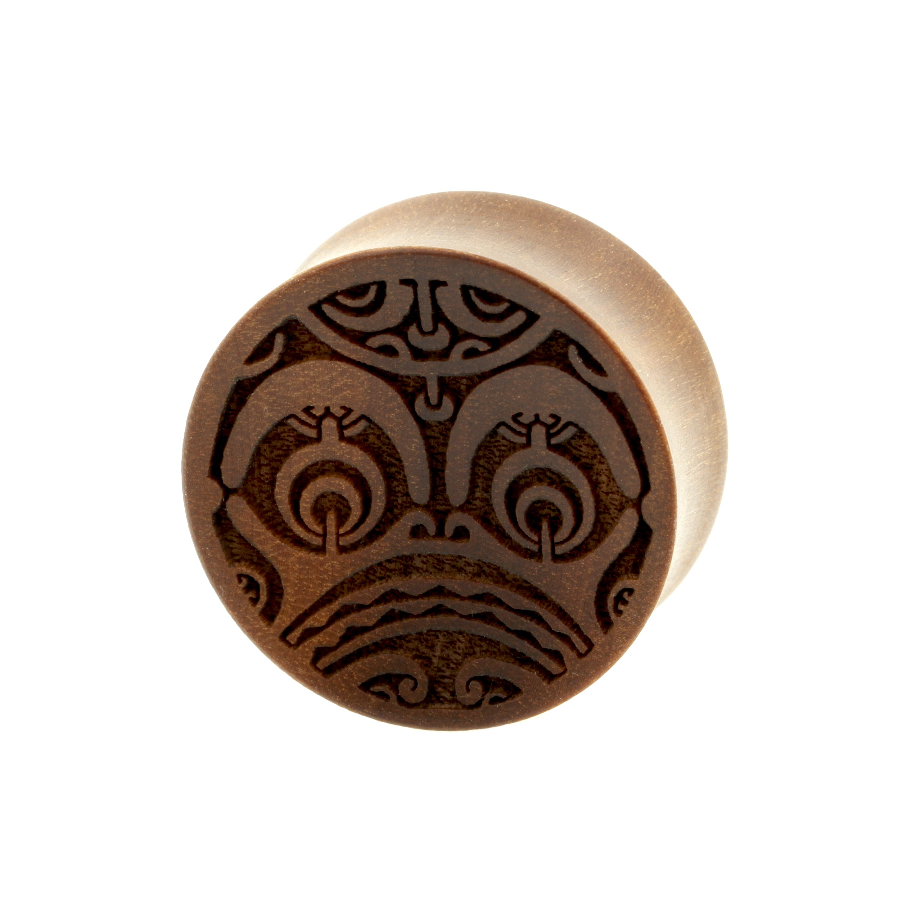 Wood Marquesan Tiki - Sawo Brown