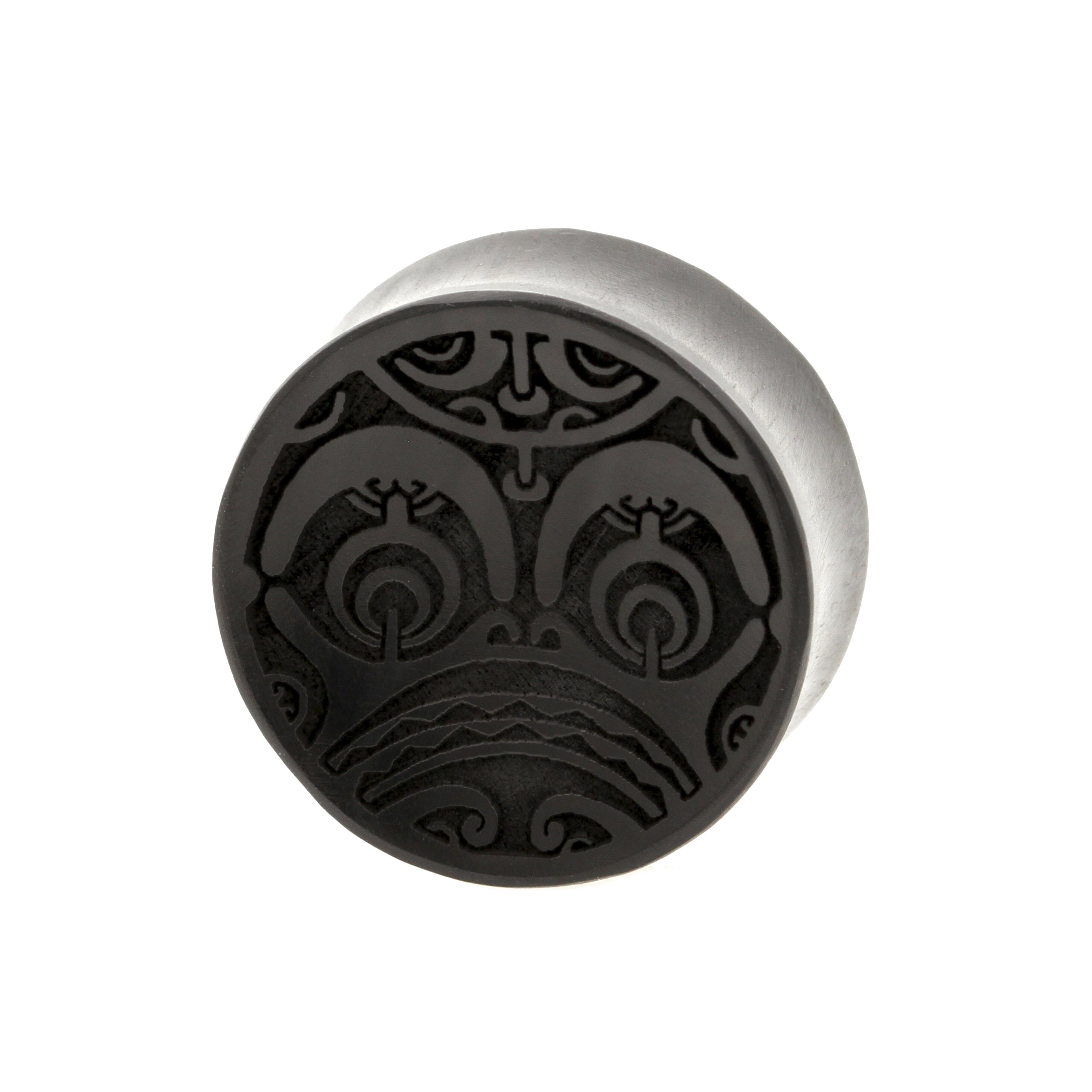 Wood Marquesan Tiki - Areng Black