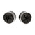 Wood Ginko Plugs - Areng Black