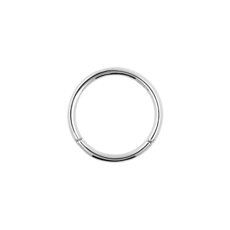 White Gold Click Ring