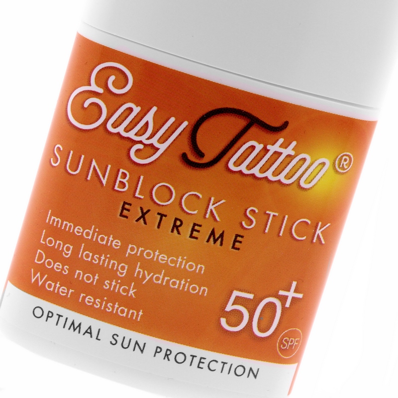 tattoo sunblock stick