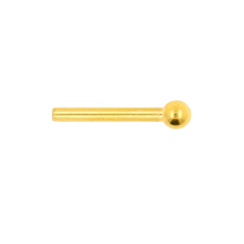 Gold Titanium Mini Barbell - All Over Piercings