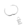 Alphabet Letter Earring - E