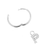 Alphabet Letter Earring - P