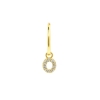 Alphabet Letter Earring - O 