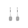 Ear Hoops - Zirkonia Square