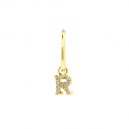 Alphabet Letter Earring - R