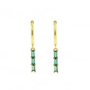 Ear Hoops - Zirkonia Bar